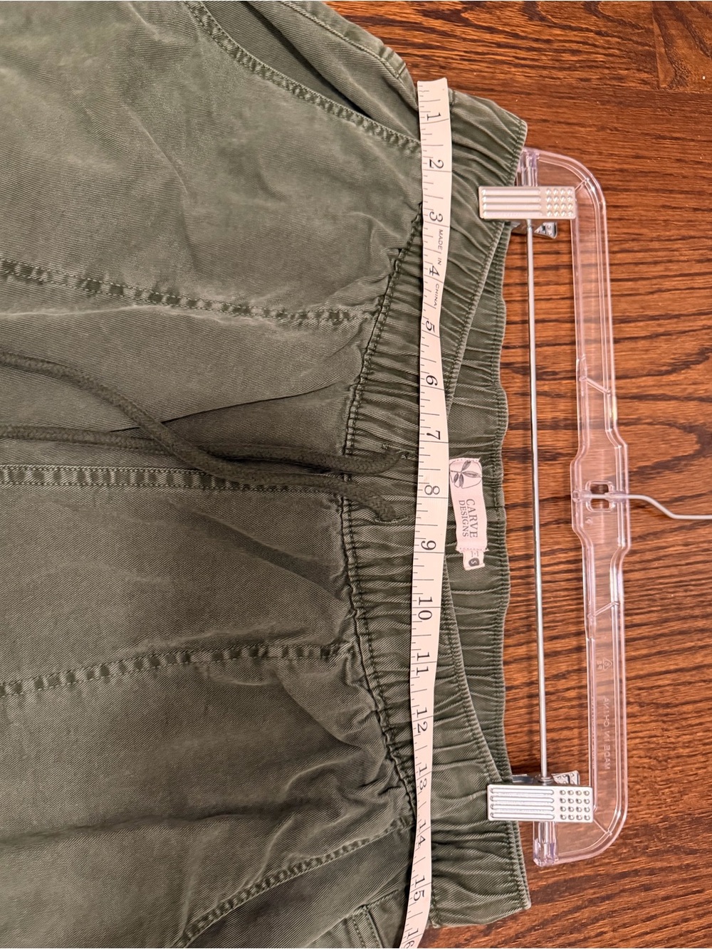 Carve Designs Olive Drawstring pants - Picture 5 of 7